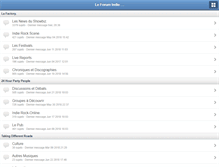 Tablet Screenshot of indierockforum.com